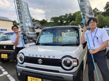 花巻中央にもハスラータフワイルド上陸！！